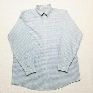 LL Bean Mens Pastel Check Traditional Fit Longsleeve Buttondown Shirt, 16 1/2-36
